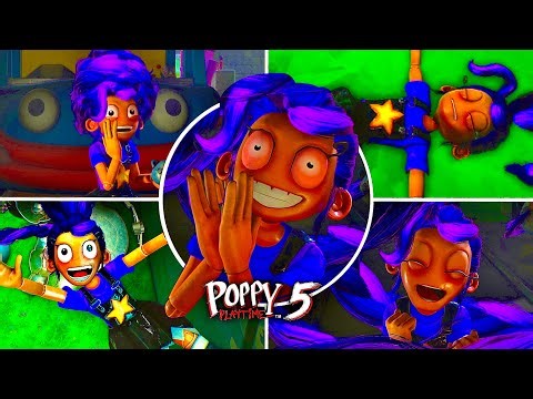 Poppy Playtime Chapter 5: All Lily Lovebraids All Scenes & Jumpscare &Death Scene in 3rd Person View