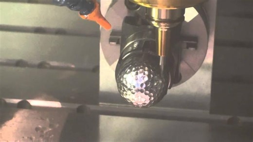 Clip of Golf Ball High Speed Milling - Sodick | Sodick, Inc.