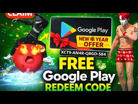 1000 Free Redeem Codes | How To Get Free Redeem Code | Free Google play redeem codes
