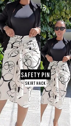 2.3K reactions · 18 shares | My favorite outfit hack/ style hack that...