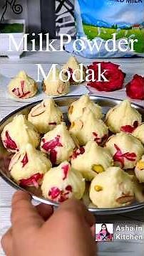 Modak Recipe | Make Modak in just 10 minutes | Easy Modak Recipe | How to Make Modak at Home #modak