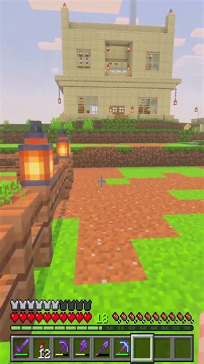 Minecraft New Wheat Farm And Potato Farm #mc #minecraft #multiplayer #minecraftbuilding #shorts