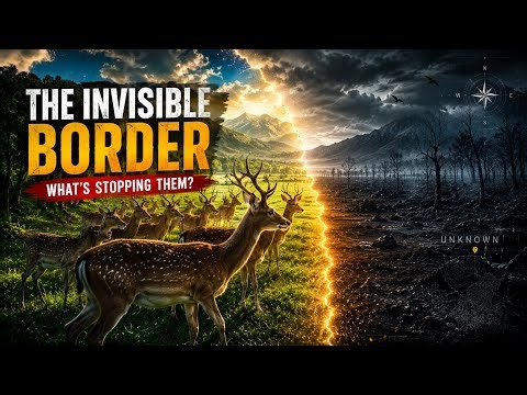 Why Animals Refuse to Cross This Invisible Border 😳