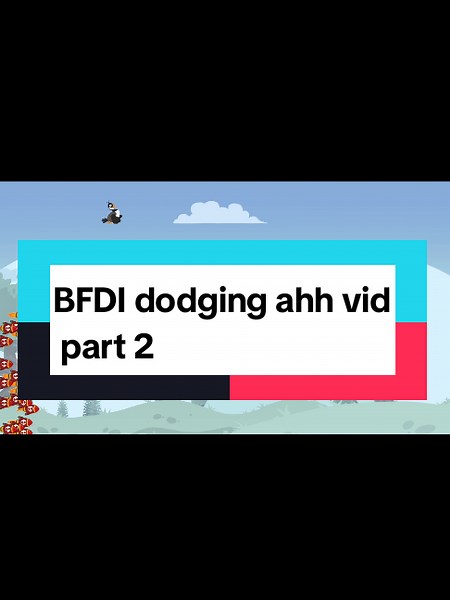 BFDI Dodging Part 2 - Tap Tap Goose Gameplay