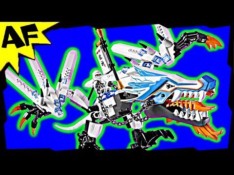 ICE DRAGON Attack 2260 Lego Ninjago Stop Motion Set Review