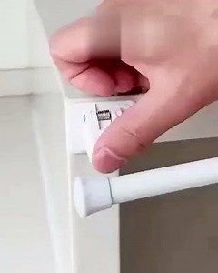 19K views · 226 reactions | 朗Organize your space with no wall damage & messy installation! Nail-free Adjustable Rod Bracket Holders enable super secure seamless installation, requiring no drills or nails to hold rod for organizing your place. Self Adhesive Hooks Rod Bracket: https://bit.ly/2D0TmXV #dhgate #hook #holders #gadgets #homerepair #organizer #clean | Gadgets | Facebook