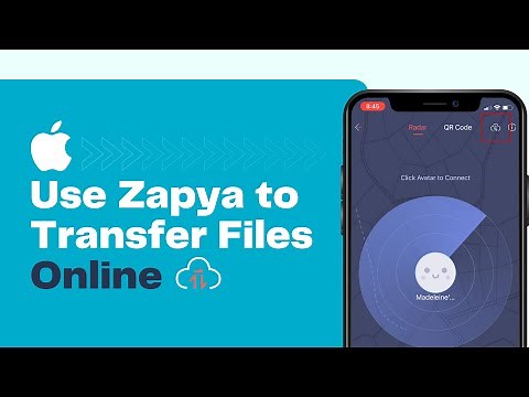 How to Use Zapya on iOS to Transfer Files Online