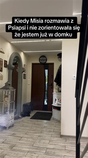 Kiedy Misia rozmawia z Psiapsi w domku