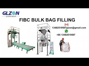 Automatic Bulk Bag Filling Machine FIBC Jumbo Bag Filling System for Sand, Cement, Limestone