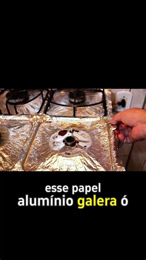 O Segredo do Fogão Que Não Acende: É o Papel Alumínio? #dicavaliosa #tubesobre #dicas #casa #limpeza
