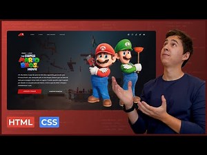 Criando o site do filme Super Mario Bros com HTML e CSS
