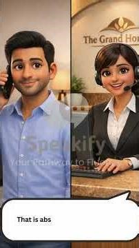 Hotel Booking Phone Call in English | Part 4