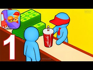 Burger Please! - Gameplay Walkthrough Part 1 - First Burger Restaurant (iOS, Android)