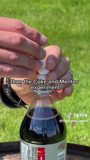 The simple steps for making a bottle rocket. Pls be careful as the liquid butane is extremely cold/flammable. Also if you wanna see me take this experiment to the next level, I tried to build a DIY jetpack. The full vid is on YT ⚡️😄 #diy #scienceexperiments #experiment