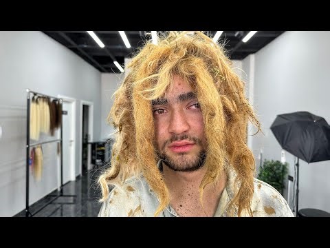 Amazing ASMR Homeless Haircut Transformation | HAIR ASMR CEYHUN