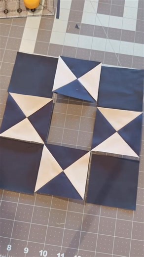 66K views · 706 reactions | I love learning new quilting hacks to speed up quilting. This is a great one to make Hourglass blocks quicker. These could easily be done to make 4 different scrappy blocks also. Try it out and follow along for more quilting hacks! #quiltinghacks #hourglassblocks | Olivia | Facebook