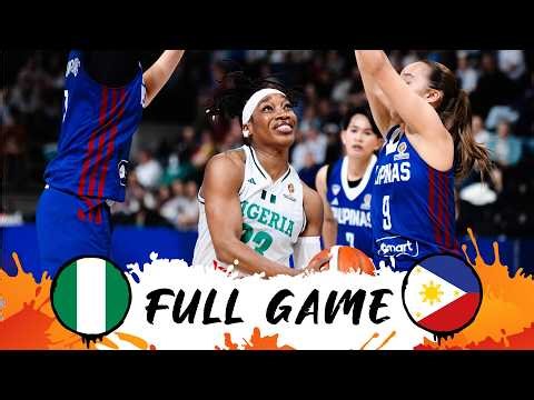 Nigeria v Philippines | Full Basketball Game | #FIBAWWC 2026 Qualifying Tournament