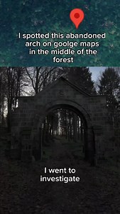 2.9K views · 618 reactions | I spotted this abandoned arch on Google maps in the middle of the forest. I went to investigate. #google #googlemaps #lostplaces #decay #history #urbex | E-Unit Adventures | Facebook