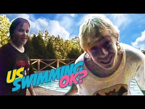 80's Metalhead Teens Summer Pool Swimming - Vintage Nostalgia Video (1989)