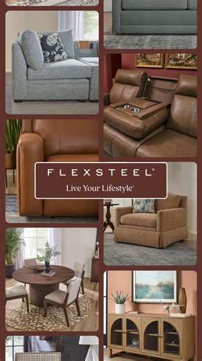 Experience the craft behind the comfort with Flexsteel® at POINT BEACH INTERIORS. Each piece showcases the perfect blend of style, comfort, and functionality. Come in and find your perfect match today! | Point Beach Interiors