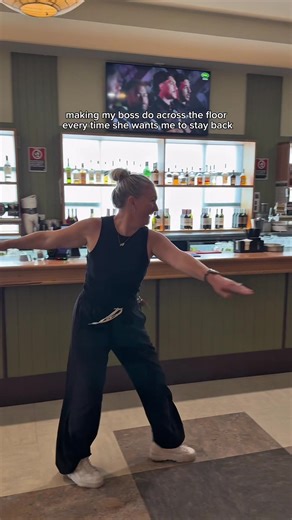 Why does my boss have to be a dancer 😩 #hospo #pubtok #danceboss #publife #fyp