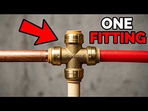 How To Use SharkBite Fittings On Copper, PEX And CPVC Pipes!