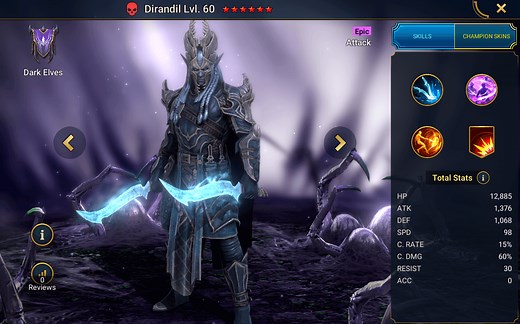 Dirandil - HellHades - Raid Shadow Legends