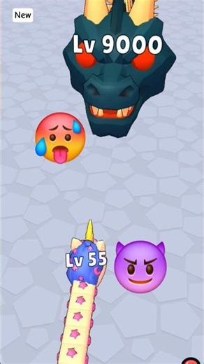 🐍 🐍Snake rush 3D gameplay #9000系 #shorts #youtubeshorts#snake #gameplay