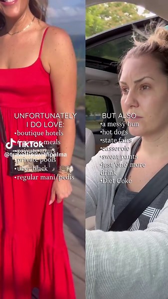 The thing about me is I’m equal parts champagne & street food. 🍾🌮Meet me at the dive bar or the rooftop lounge. 😊 But what I love most is travel! Follow for daily travel tips, tricks & fun facts. ✈️ #unfortunatelyidolove #favoritethings #fyp