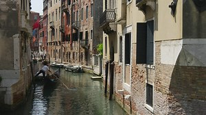 Venice canal landscape - Free Stock Video