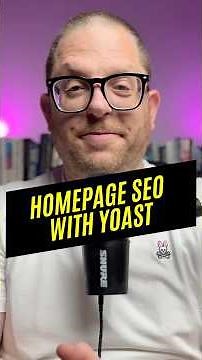 How to SEO Your Wordpress Website Homepage with Yoast