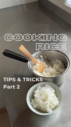 Today Hana shares tips on making perfect rice at home with mama san Sushi Rice! 🍚✨ One cup of uncooked rice serves two people. 👥 Always cook at least two cups of rice, as you want at least 2cm of rice covering the base of the pot. 📏 Only cook one cup if you have a very small pot. 🛢️ ### Rice Cooker Method 🍚🔌 1. Measure 2 cups of rice into your rice cooker. 📏 2. Fill with water 💧, wash 🧼, drain 🚰, and repeat 3 times. 🔄 3. Once well drained, measure 2 cups of water 💧 and add into the p