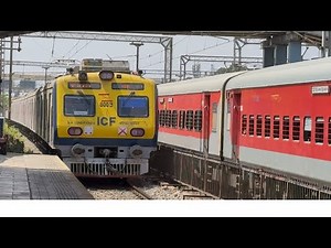 Mumbai Local & Express Trains Mega Action | 27 Minutes Non Stop Railfanning