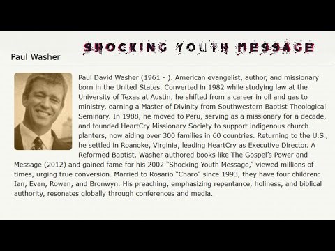 Paul Washer ❖ Shocking Youth Message
