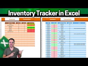 How to Create an Inventory Tracker in Excel | Stock In & Stock Out