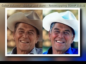 Color Balance - Dodge and Burn - Tonemapping [GIMP 2.9.1]