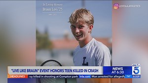Memorial held to honor Manhattan Beach teen killed by suspected DUI driver