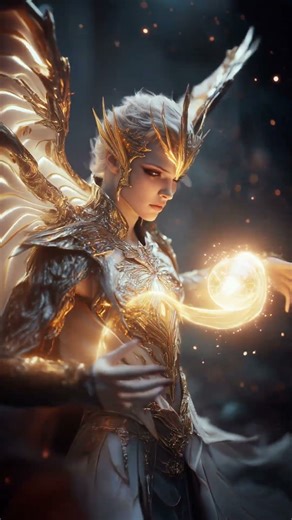 AI-Generated Animation: Angels as Zodiac Signs. Part 2