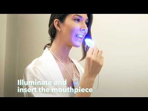 How to Use GLO Lit Next Generation Bluetooth-Enabled Teeth Whitening Device