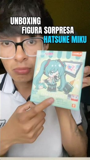 Unboxing Figura Sorpresa de Hatsune Miku 🤯 #shorts #viral #miku #parati