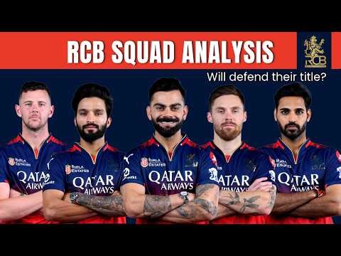 RCB Squad Analysis IPL 2026 🔥 Royal Challengers Bangalore Full Team | Playing 11 & Strategy