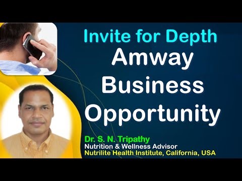 Invite for Depth in Amway Business Opportunity | Amway Success Hub