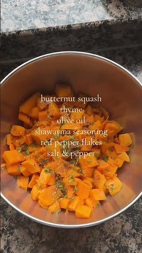 Roasted Honey Squash & Chickpea Salad 🥗 | Easy Healthy Meal Prep