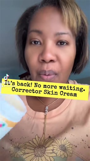 Corrector Skin Cream Launch on TikTok Shop
