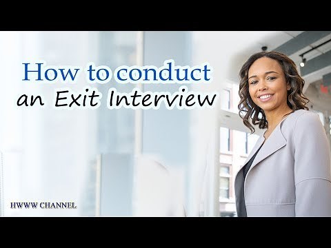 How To Conduct An Exit Interview