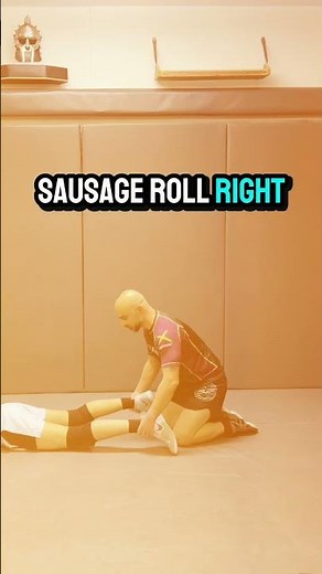 The SAUSAGE ROLL leg lace technique wrestling #wrestlingmoves #wrestlingholds #mma