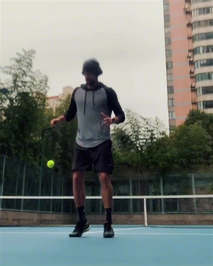 A good coordination and pace training #Tennis🎾