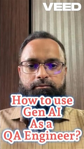 How to use Gen AI as a QA? #shorts #QA #Testing #shortsfeed #genai #ai #llm #chatgpt #generativeai