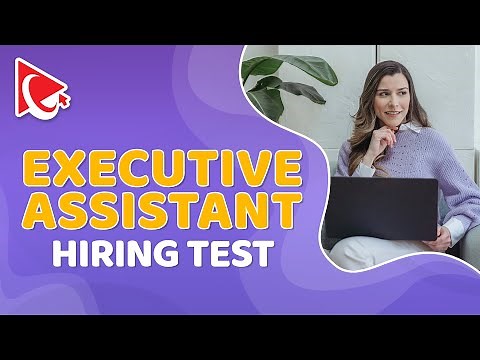 Executive Assistant Employment Assessment Test: Questions and Answers