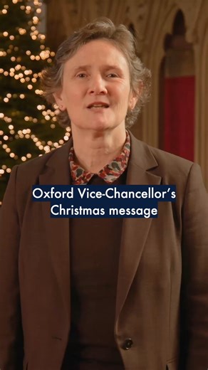 149K views · 4.2K reactions | Vice-Chancellor Prof Irene Tracey shares a festive message with our students, staff and Oxford Alumni  The message is followed by a short performance from the Choir of Merton College, Oxford. | University of Oxford | Facebook